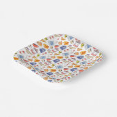 Bruiloftsfeestje in Gilmore Girl-stijl Papieren Bordje (Gebogen)