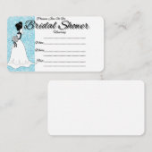 Bruiloftsfeestje Informatiekaartje (Voorkant / Achterkant)