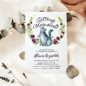 Bruiloftsfeestje om Meowied te krijgen Kaart