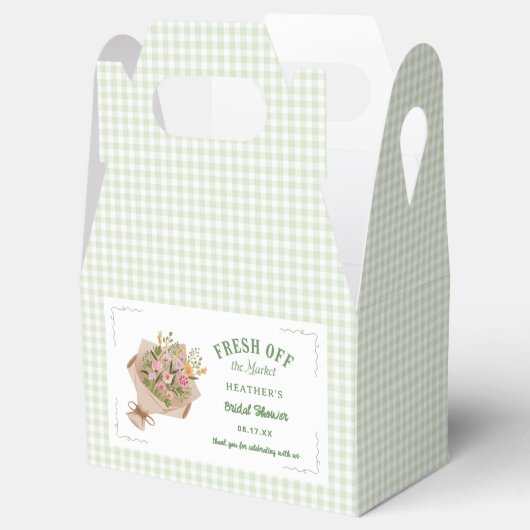 Bruiloftsfeestje op de Boerenmarkt  Bedankdoosjes (Geopend)