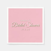 Bruiloftsfeestje Servet (Voorkant)