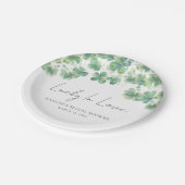 Bruiloftsfeestje St. Patrick's Day Gelukkig Verlie Papieren Bordje (Gekanteld)