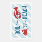 Bruiloftsfeestje voor kandidate met kookfeest met servet (Voorkant)