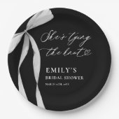 Bruiloftsfeestje voor 'Ze gaat trouwen' Papieren Bordje (Voorkant)