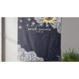 Bruiloftsfoto-achtergrond kant zonnebloem lichten wandkleed