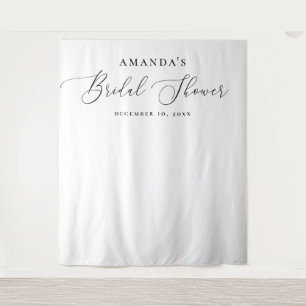 Bruiloftsfoto-achtergrond   Minimalistische Elegan Wandkleed