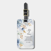 Bruiloftsgasten Souvenir Cadeaus Bagagelabel (Voorkant verticaal)