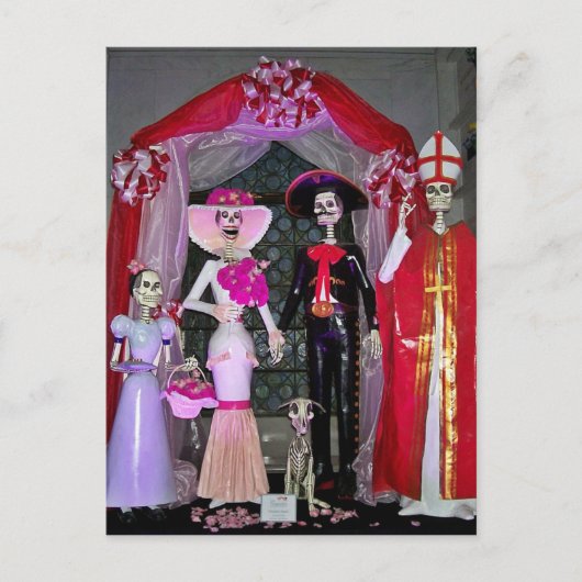 Bruiloftsgemeenschap Uitnodiging Briefkaart (Voorkant)