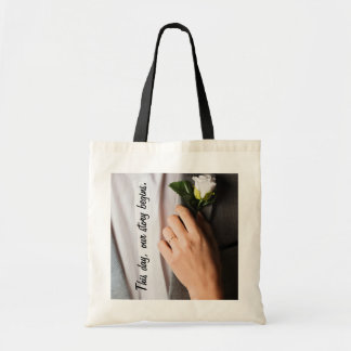 Bruiloftsgeschenk Canvas tas