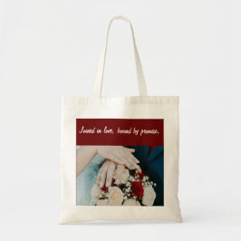 Bruiloftsgeschenk Canvas tas