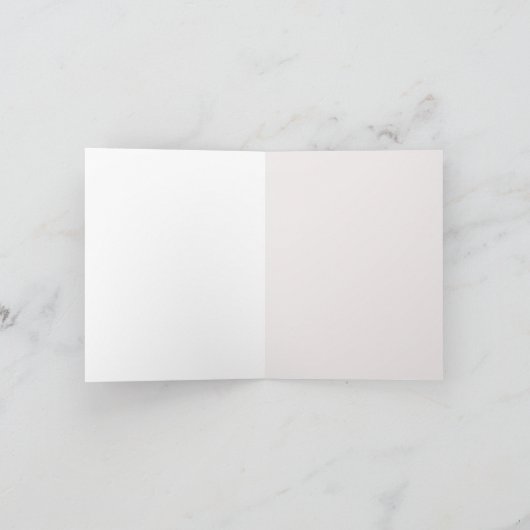 Bruiloftsgeschenk Dank u roze bloemen Bedankkaart (Binnen)