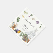 Bruiloftsgeschenk voor de bruid van een boer buite servet (Hoek)