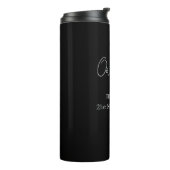 Bruiloftsgeschenken Beste Man Thermosbeker (Gedraaid links)