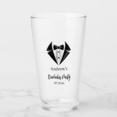 Bruiloftsglas voor vrijgezellenfeest glas (Voorkant)
