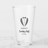 Bruiloftsglas voor vrijgezellenfeest glas (Voorkant)