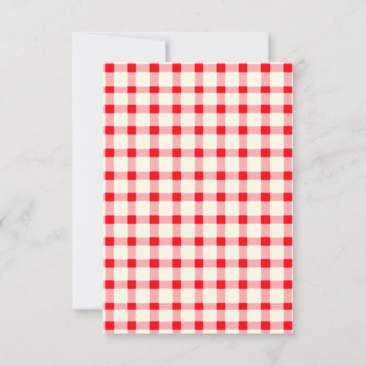 Bruiloftsinvitatie voor koppels kaart (Achterkant)