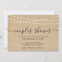 Bruiloftsinvitation voor rustieke koppels