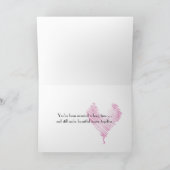 Bruiloftsjubileum met viool en roos kaart (Binnen)