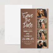 bruiloftskaart kaart (Voorkant / Achterkant)