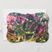 Bruiloftskaart met vuurwerk Save the Date Kaart (Achterkant)