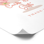 Bruiloftskaarten & Cadeaus voor Love in Bloom Tuin Poster (Hoek)