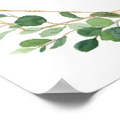 Bruiloftskaarten en cadeaus groene decoratie party (Hoek)