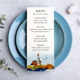 Bruiloftsmenu 'By The Sea' Menu