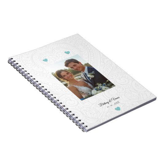 Bruiloftsnotitieboek Notitieboek (Rechterzijde)