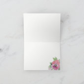 Bruiloftsontbijt en Bruisende Bruidsjonker Dankjew Bedankkaart (Binnen)