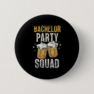 Bruiloftspartij Team Bruid Bruidegom _4 Ronde Button 5,7 Cm