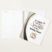 Bruiloftsplanner Cadeau met Glans voor Huwelijkspl Planner (Display)