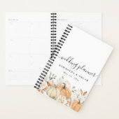 Bruiloftsplanner voor een rustige herfsthuwelijk planner (Display)