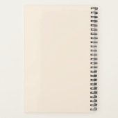 Bruiloftsplanner voor een rustige herfsthuwelijk planner (Achterkant)