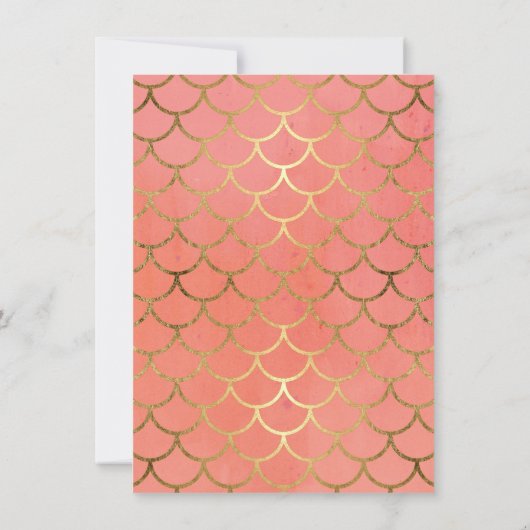 Bruiloftsreceptie formeel diner Art Deco schelp Kaart (Achterkant)