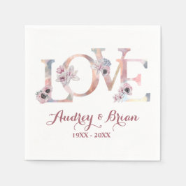 Bruiloftsreceptie Servet