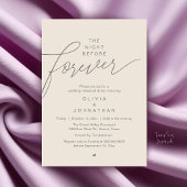 Bruiloftsrepetitie diner, modern elegant script kaart