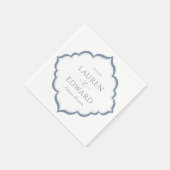 bruiloftsservetten | Eenvoudige elegantie (Dusty B Servetten (Hoek)