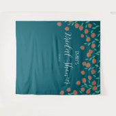 Bruiloftsshower Achtergrond Wandkleed (Voorkant (horizontaal))