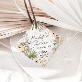 Bruiloftsshower bedankjes moderne pampagras bladgr bedankjes labels