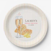 Bruiloftsshower 'Butter Together' Papieren Bordje (Voorkant)