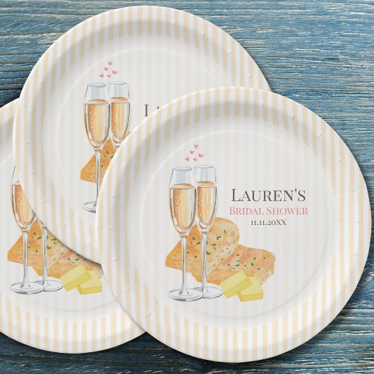 Bruiloftsshower 'Butter Together' Papieren Bordje