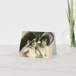 Bruiloftsshower Dankkaartjes in Vintage Stijl Noti Bedankkaart
