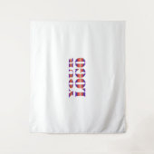 Bruiloftsshower Doeken Voeg Logo Toe Maak Uw Eigen Wandkleed (Voorkant)