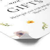 Bruiloftsshower Kaarten en Cadeaus voor de Liefde Poster (Hoek)