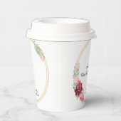 Bruiloftsshower papieren bekertje papieren bekers (Rechts)