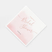 Bruiloftsshower papieren servet. servet (Hoek)