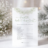 Bruiloftsspel Flyer 'Maak de zin af'