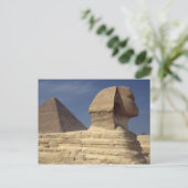 Bruiloftsspel Postcard Piramide Sfinx Briefkaart (Staand voorkant)