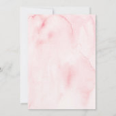 Bruiloftsspelkaarten met 'Hij zei, zij zei' in blo Kaart (Achterkant)