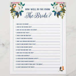 Bruiloftsspellen Hoe goed ken je de bruid